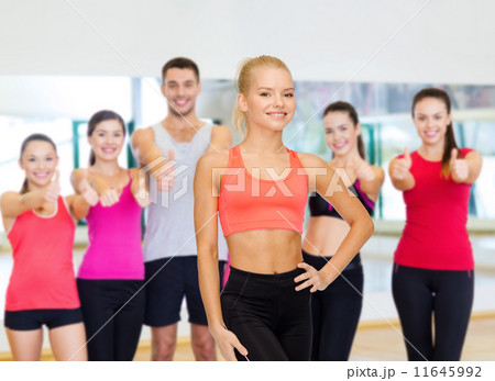 beautiful athletic woman in sportswear 11645992