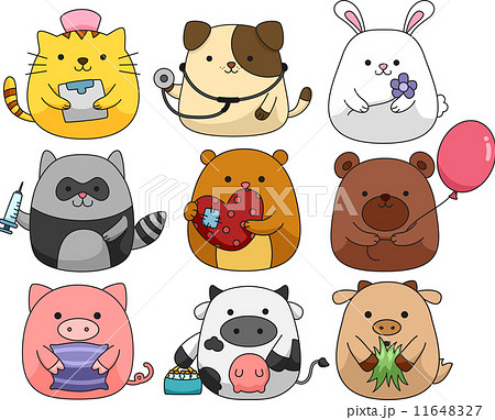 Cute Animal Set 11648327