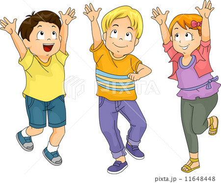 Kids Playing Catch 11648448