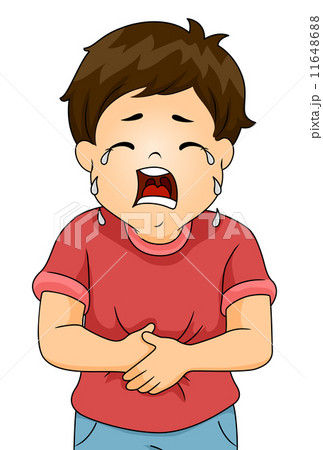 Stomach Ache Boy 11648688