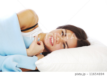 sleeping woman 11654894