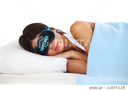 offline sleeping woman 11655128