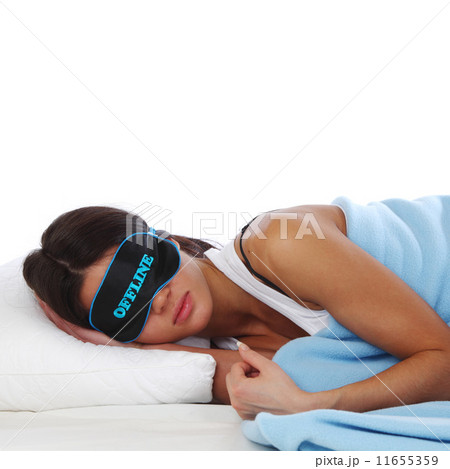 offline sleeping woman offline sleeping woman 11655359