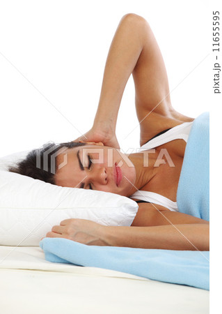 sleeping woman sleeping woman 11655595