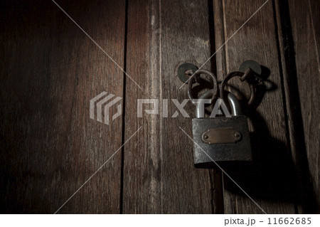 Antique door lock 11662685