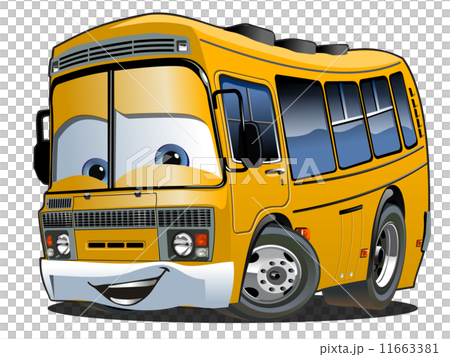 Cartoon School Bus 11663381