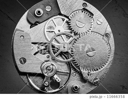 Clockwork with gears and cogwheels in vintage style 11666358