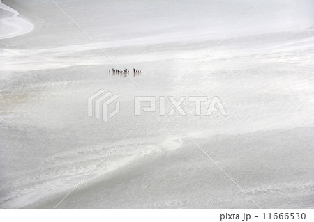Pilgrims to Le Mont Saint Michel Pilgrims to Le Mont Saint Michel 11666530