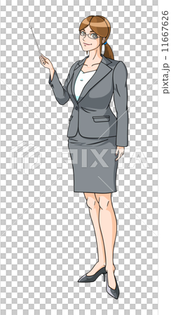 指示棒（全身）メガネ 11667626
