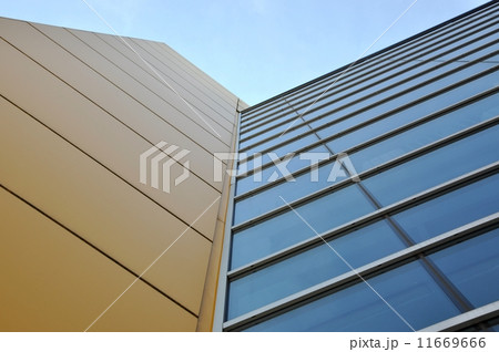 Close-up shooting modern business building 11669666