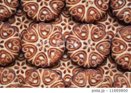Sweet cookies as background Sweet cookies as background 11669800