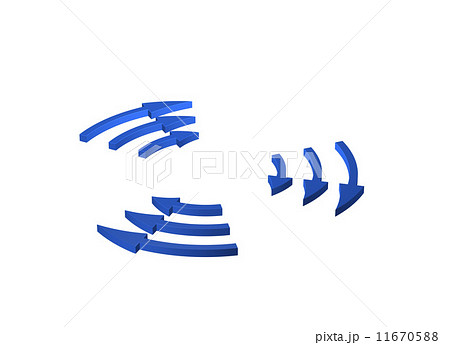 回転する矢印 11670588