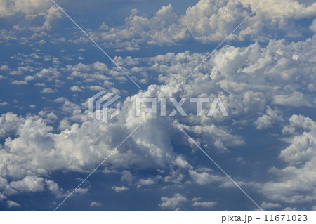 雲の造形　空撮 11671023