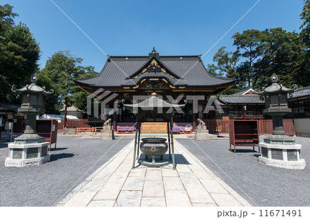 妻沼聖天山歓喜院本殿と香炉 11671491