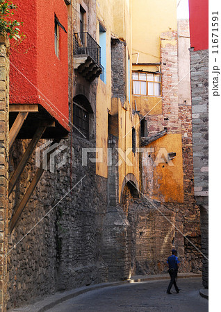 メキシコ　グアナファト　通り 11671591