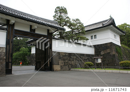 旧江戸城桜田門 11671743