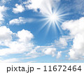青空と太陽 11672464
