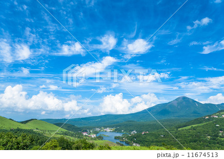 大自然と夏の空 大自然と夏の空 11674513