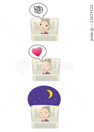 病気,具合,体調,睡眠 11674522