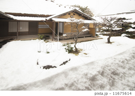 雪景色 そうだ奈良へ行こう 大和小泉 慈光院 雪景色 そうだ奈良へ行こう 大和小泉 慈光院 11675614