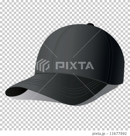 illustration of baseball cap.  11677892