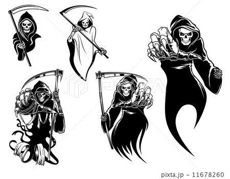 Death skeleton characters 11678260