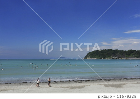 神奈川県逗子海岸 11679228