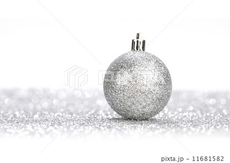 Silver christmas ball Silver christmas ball 11681582
