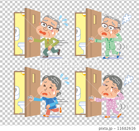 頻尿　夜間頻尿　高齢者　男女 11682616