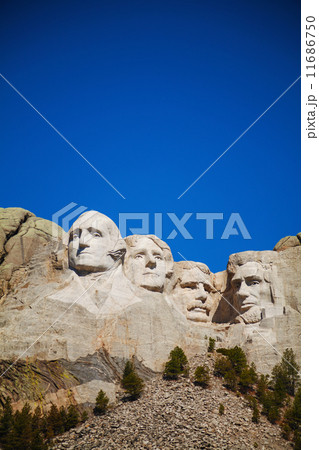 Mount Rushmore monument in South Dakota 11686750