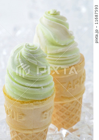 メロンアイスクリーム 11687593