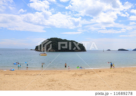 仙酔島　海水浴場 11689278