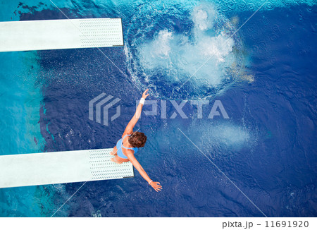 Springboard jump 11691920