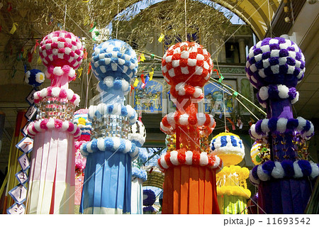 Tanabata festival, Sendai, Japan Tanabata festival, Sendai, Japan 11693542