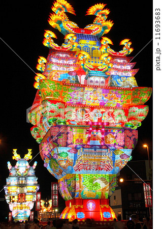 能代七夕・天空の不夜城 11693683