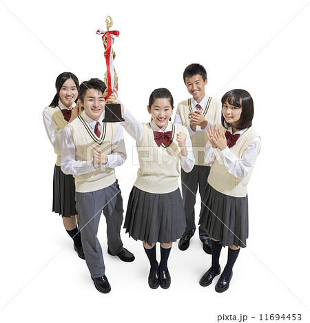 日本人の中学生男女 11694453