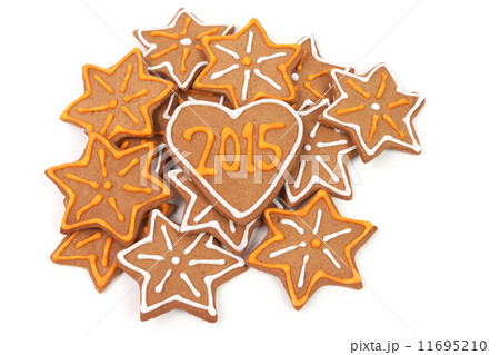 Homemade new year cookies - 2015 number 11695210