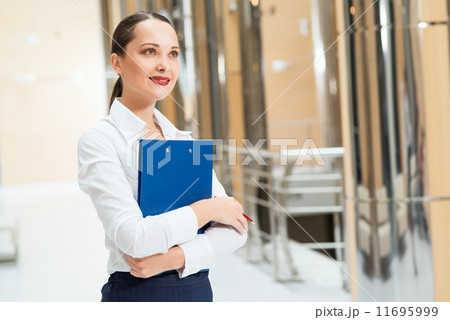 portrait of a beautiful business woman 11695999