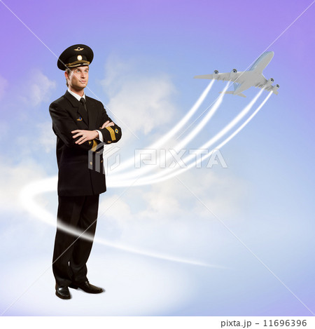 pilot is in the form of arms crossed 11696396