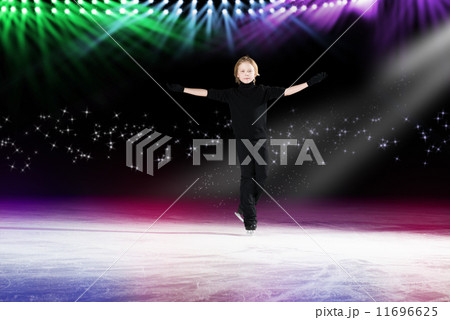 performance of young skaters, ice show 11696625