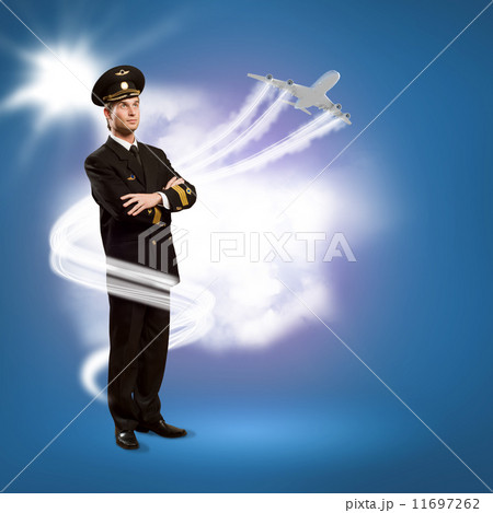 pilot is in the form of arms crossed 11697262