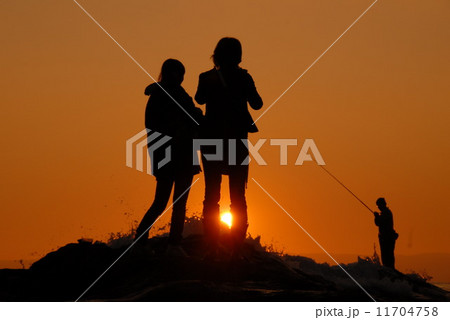 磯釣りの景 11704758