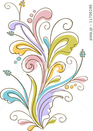 Flowery Ornament 11706286