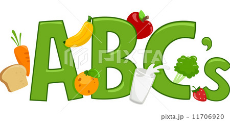 Healthy Food Alphabet 11706920