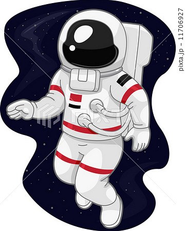 Astronautのイラスト素材