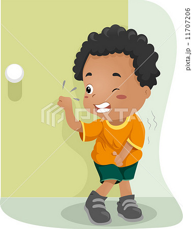 Kid Holding His Pee 11707206