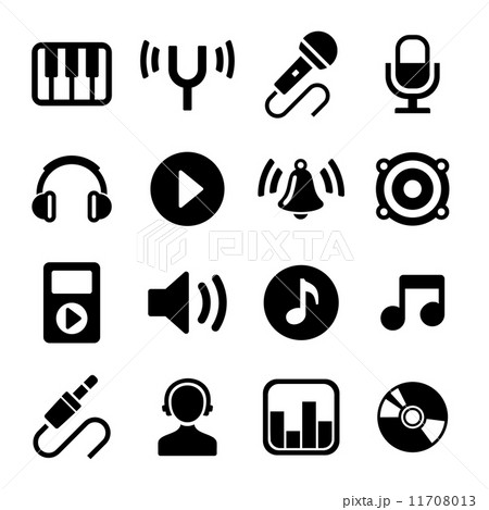 Music Icons Set 11708013