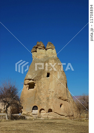 トルコ・カッパドキア　パシャバー地区のキノコ岩 11708894