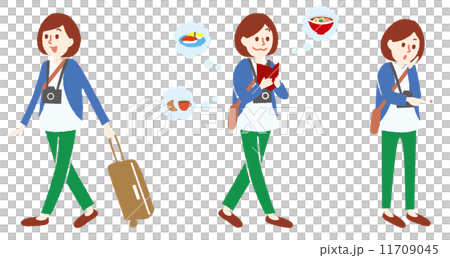 Female 3 patterns to travel Female 3 patterns to travel 11709045