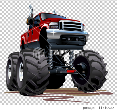 Cartoon Monster Truck Cartoon Monster Truck 11710982